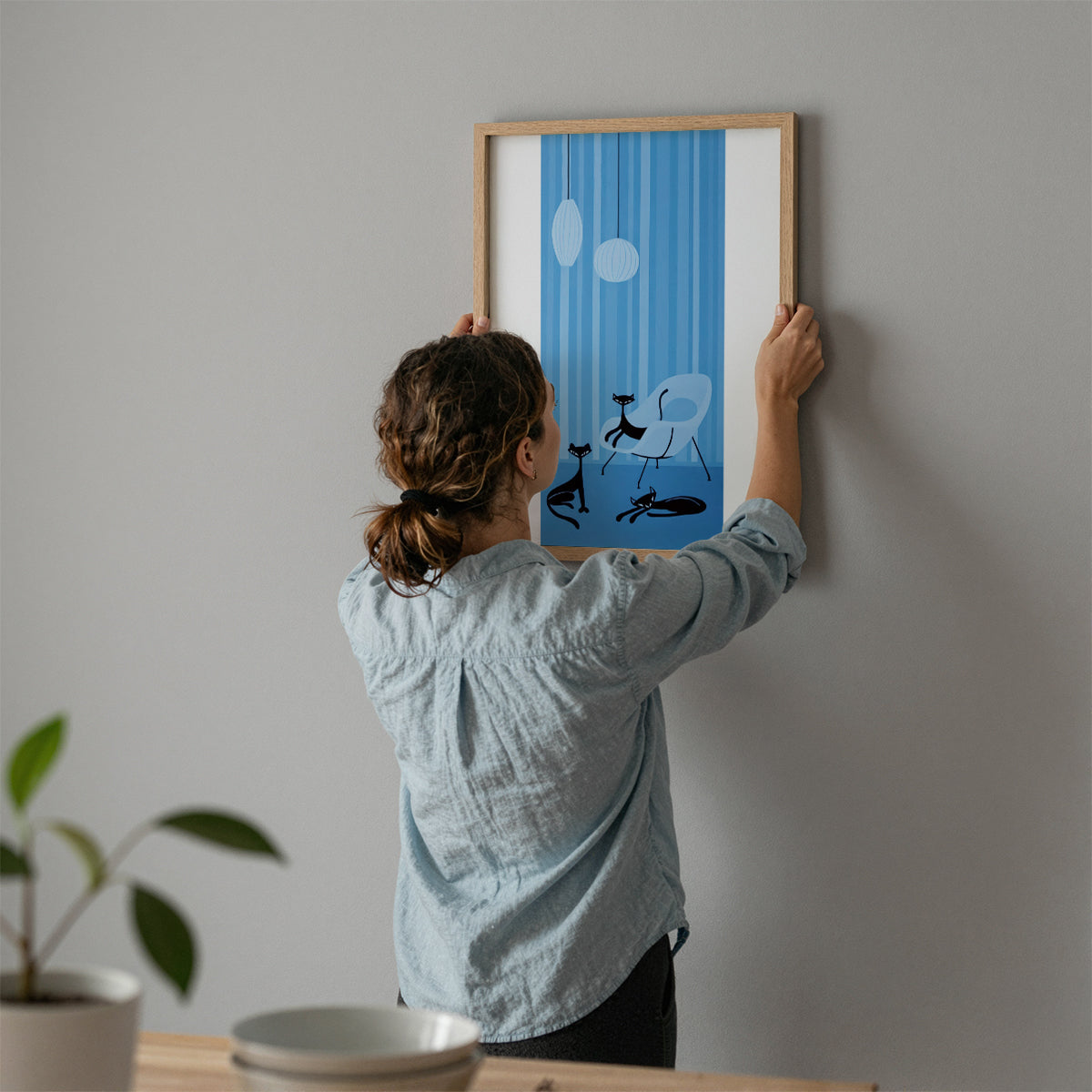 ミッドセンチュリーモダン Mid-Century Modern Art Poster No.657