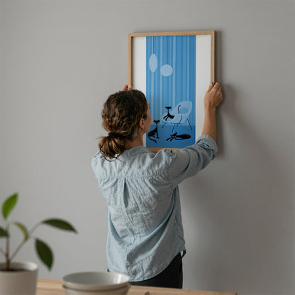 ミッドセンチュリーモダン Mid-Century Modern Art Poster No.657