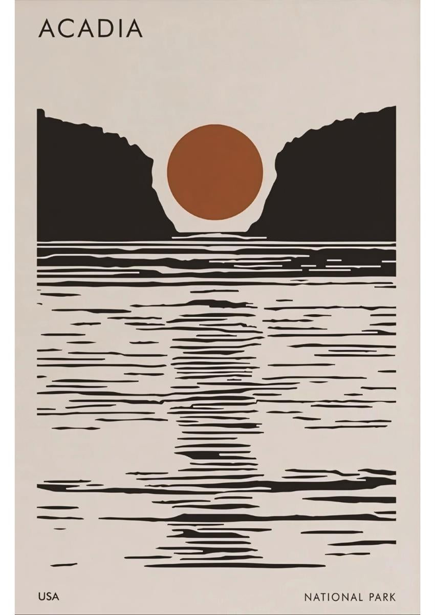 ミッドセンチュリーモダン Mid-Century Modern Art Poster No.658