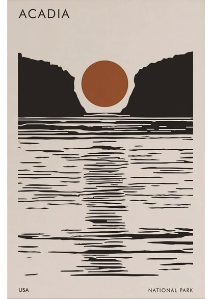 ミッドセンチュリーモダン Mid-Century Modern Art Poster No.658