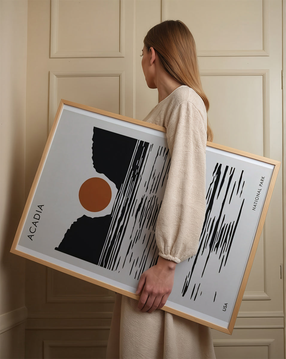 ミッドセンチュリーモダン Mid-Century Modern Art Poster No.658