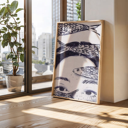 ミッドセンチュリーモダン Mid-Century Modern Art Poster No.668