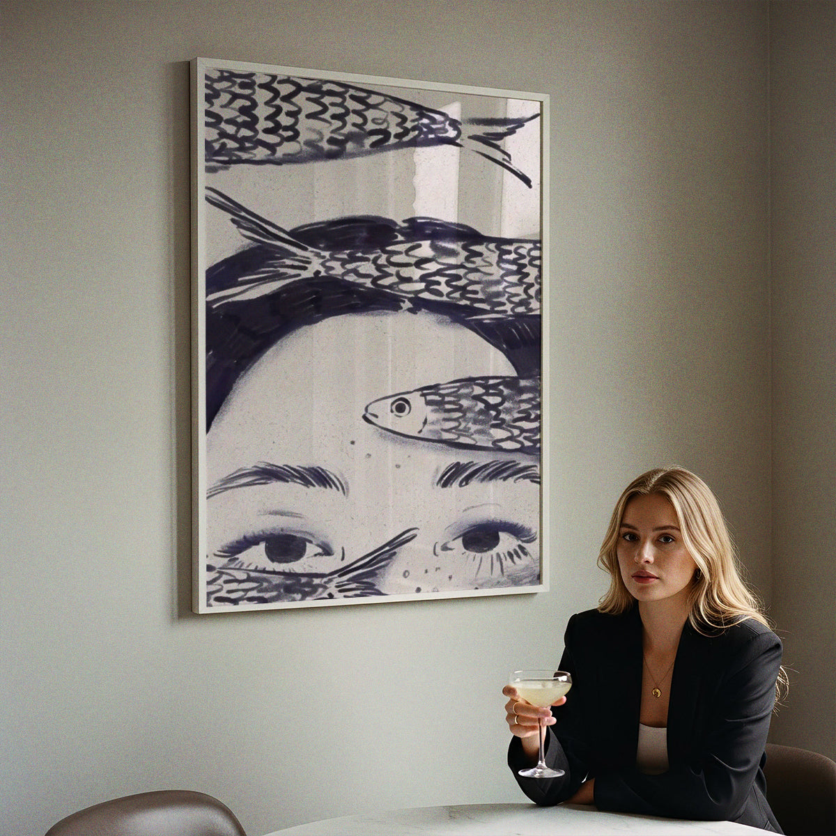 ミッドセンチュリーモダン Mid-Century Modern Art Poster No.668