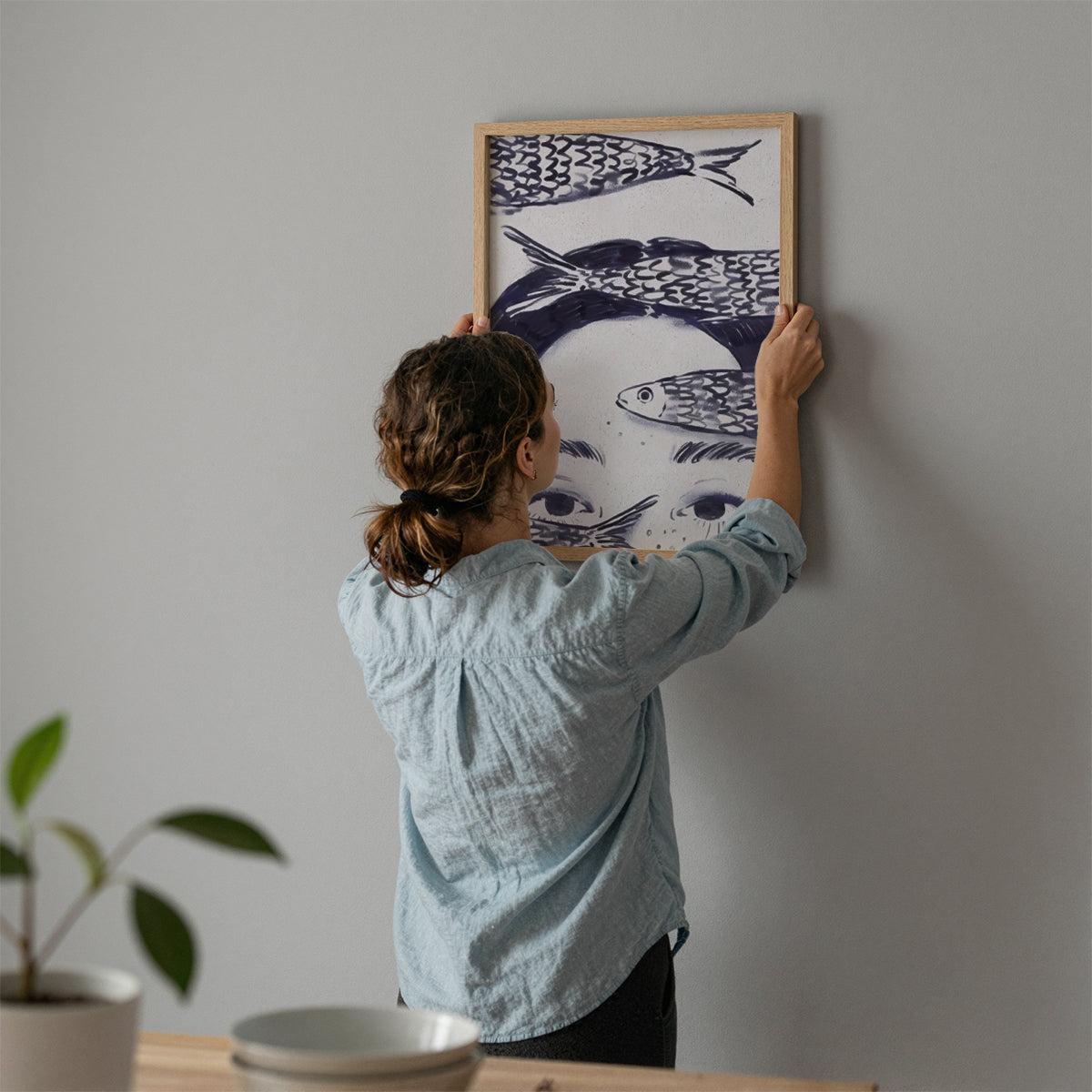 ミッドセンチュリーモダン Mid-Century Modern Art Poster No.668