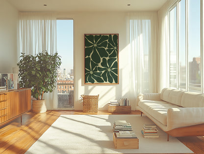 ミッドセンチュリーモダン Mid-Century Modern Art Poster No.672