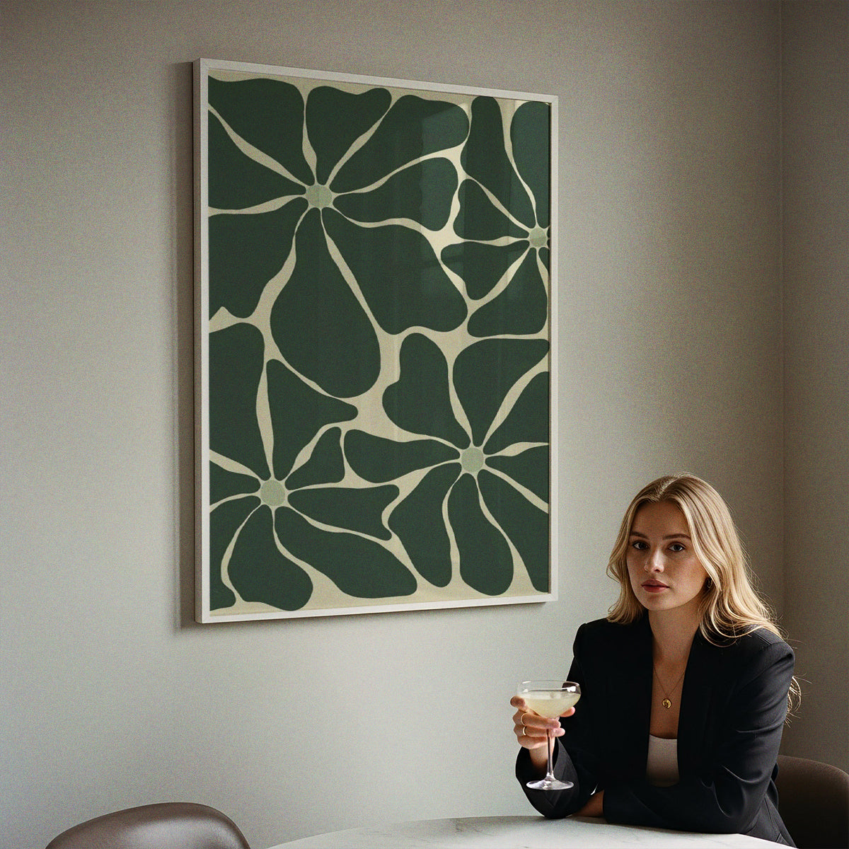 ミッドセンチュリーモダン Mid-Century Modern Art Poster No.672