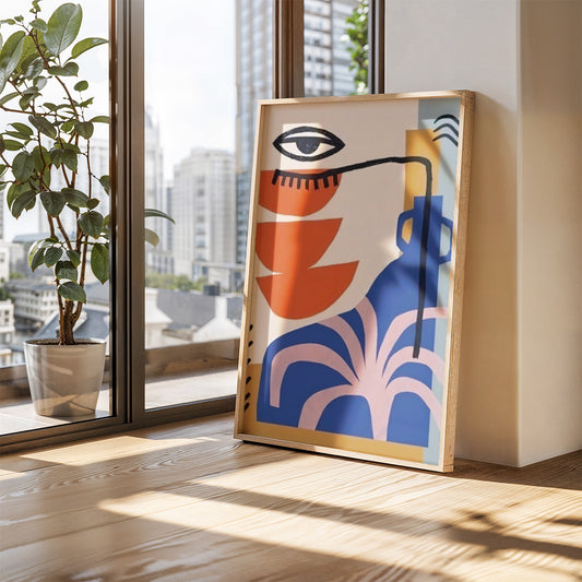 ミッドセンチュリーモダン Mid-Century Modern Art Poster No.674