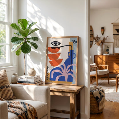 ミッドセンチュリーモダン Mid-Century Modern Art Poster No.674