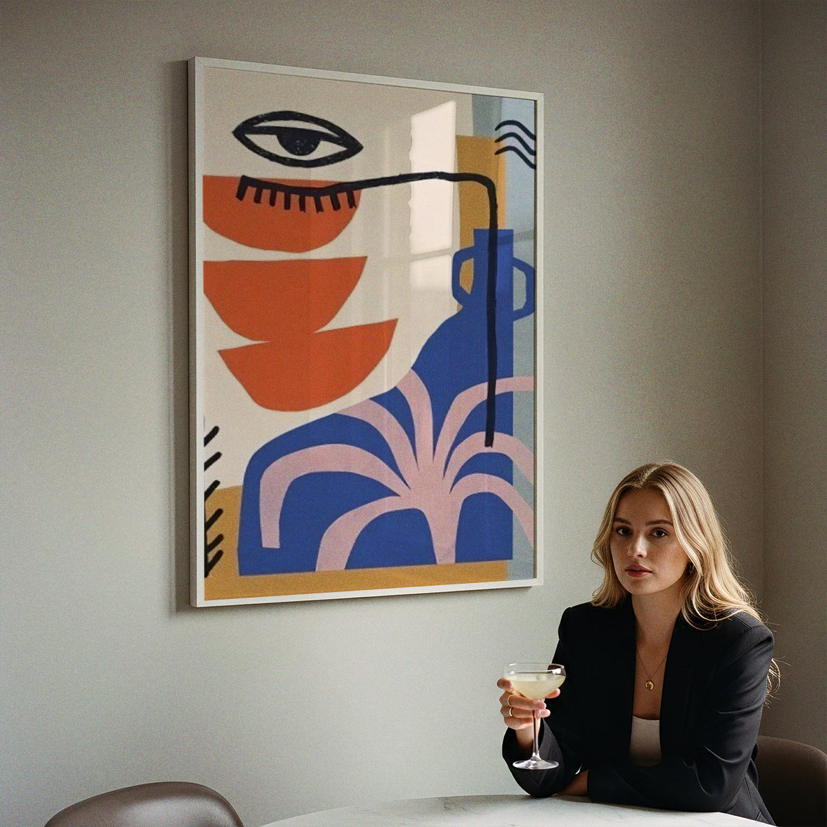 ミッドセンチュリーモダン Mid-Century Modern Art Poster No.674
