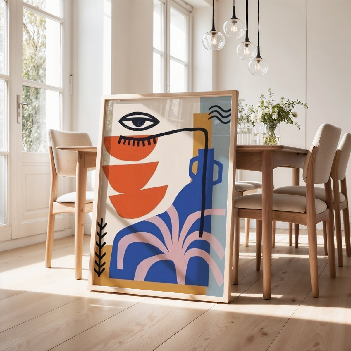 ミッドセンチュリーモダン Mid-Century Modern Art Poster No.674