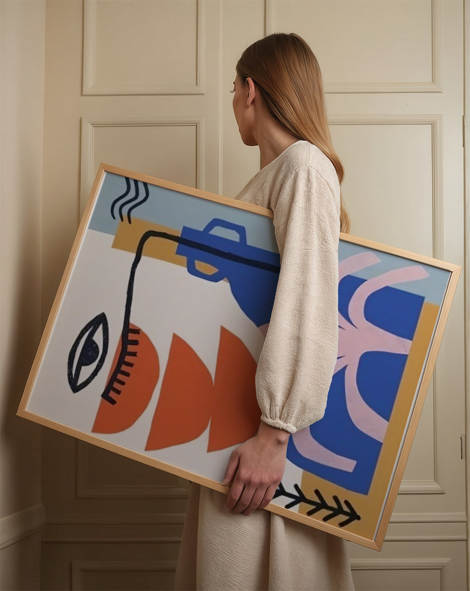 ミッドセンチュリーモダン Mid-Century Modern Art Poster No.674