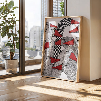 ミッドセンチュリーモダン Mid-Century Modern Art Poster No.678