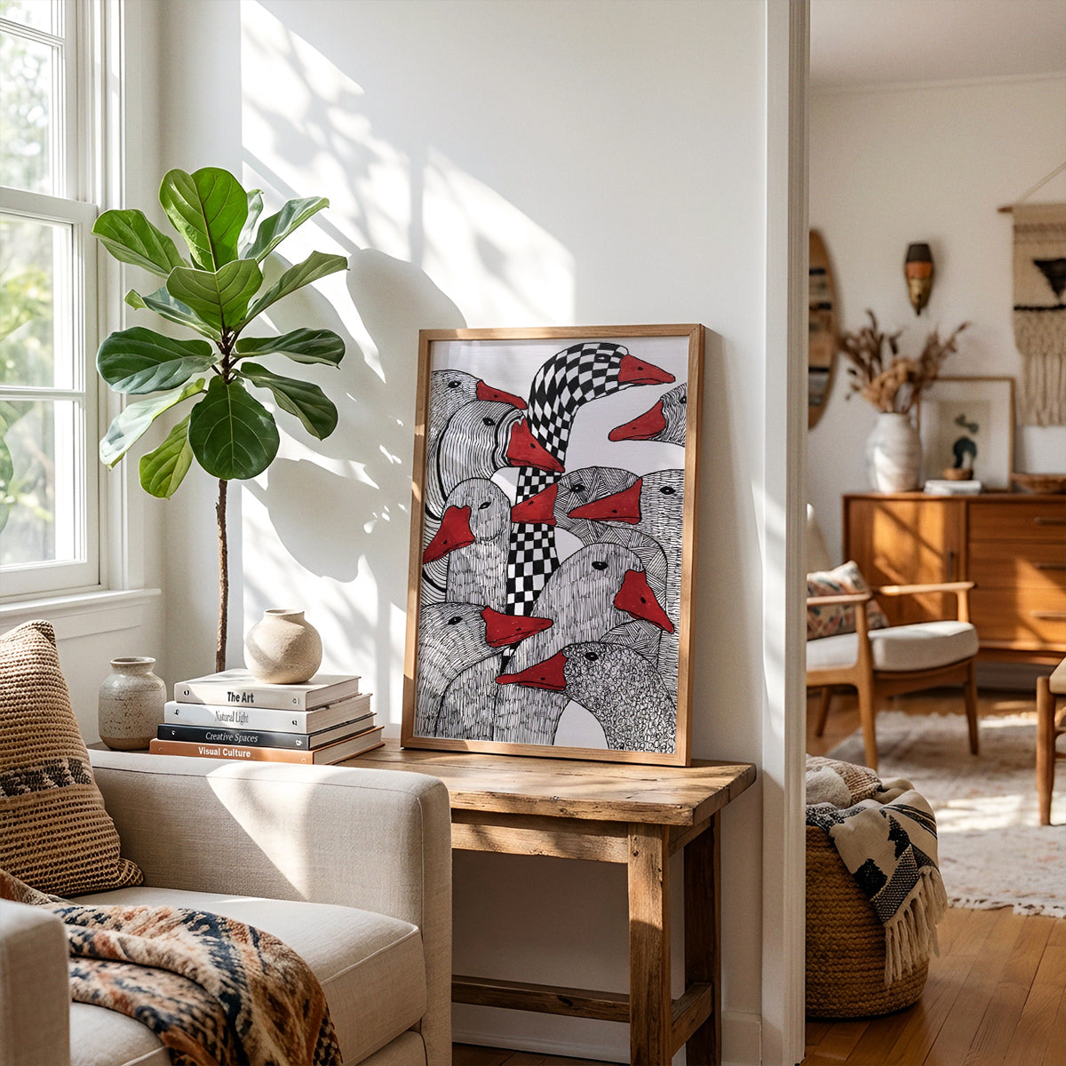 ミッドセンチュリーモダン Mid-Century Modern Art Poster No.678