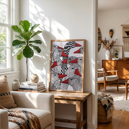 ミッドセンチュリーモダン Mid-Century Modern Art Poster No.678