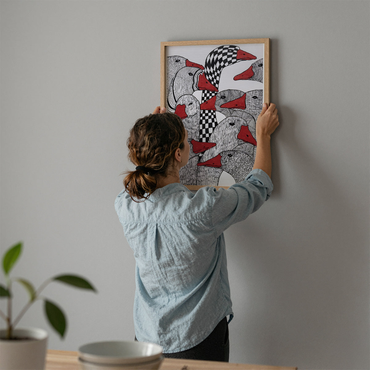ミッドセンチュリーモダン Mid-Century Modern Art Poster No.678