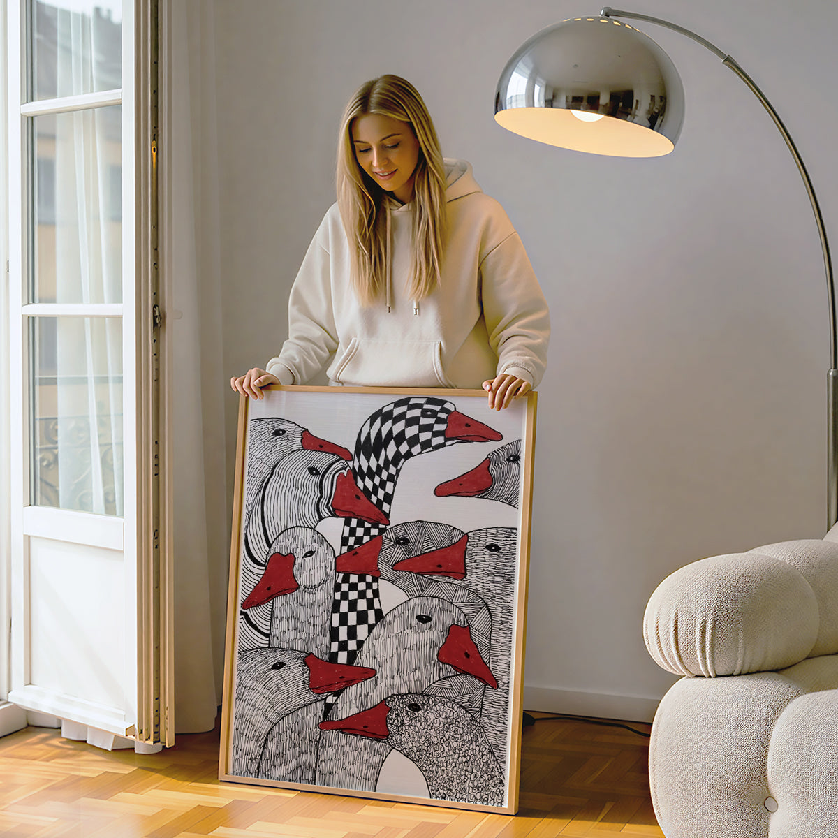 ミッドセンチュリーモダン Mid-Century Modern Art Poster No.678