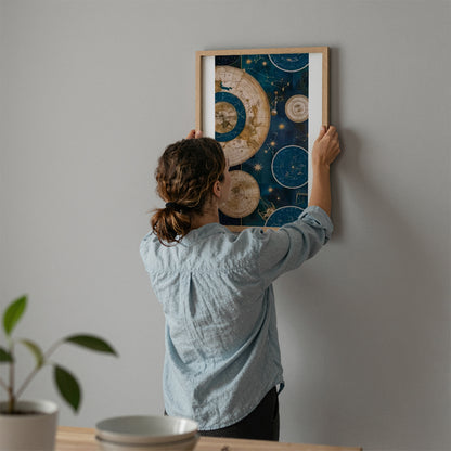 ミッドセンチュリーモダン Mid-Century Modern Art Poster No.679