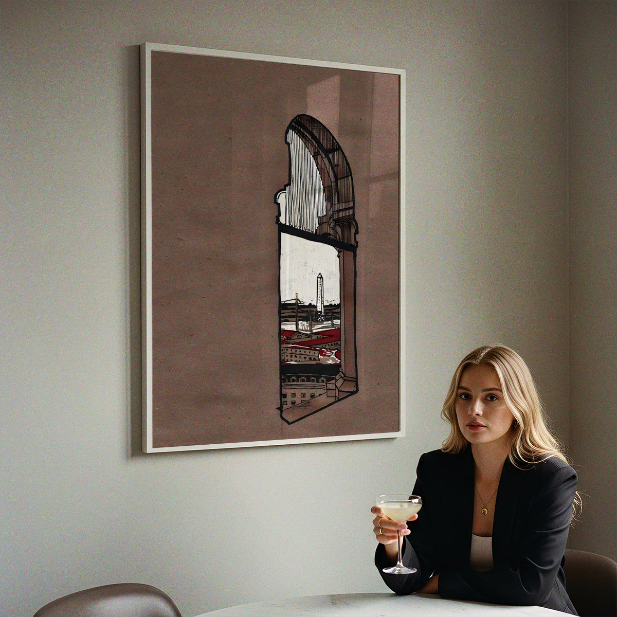 ミッドセンチュリーモダン Mid-Century Modern Art Poster No.687