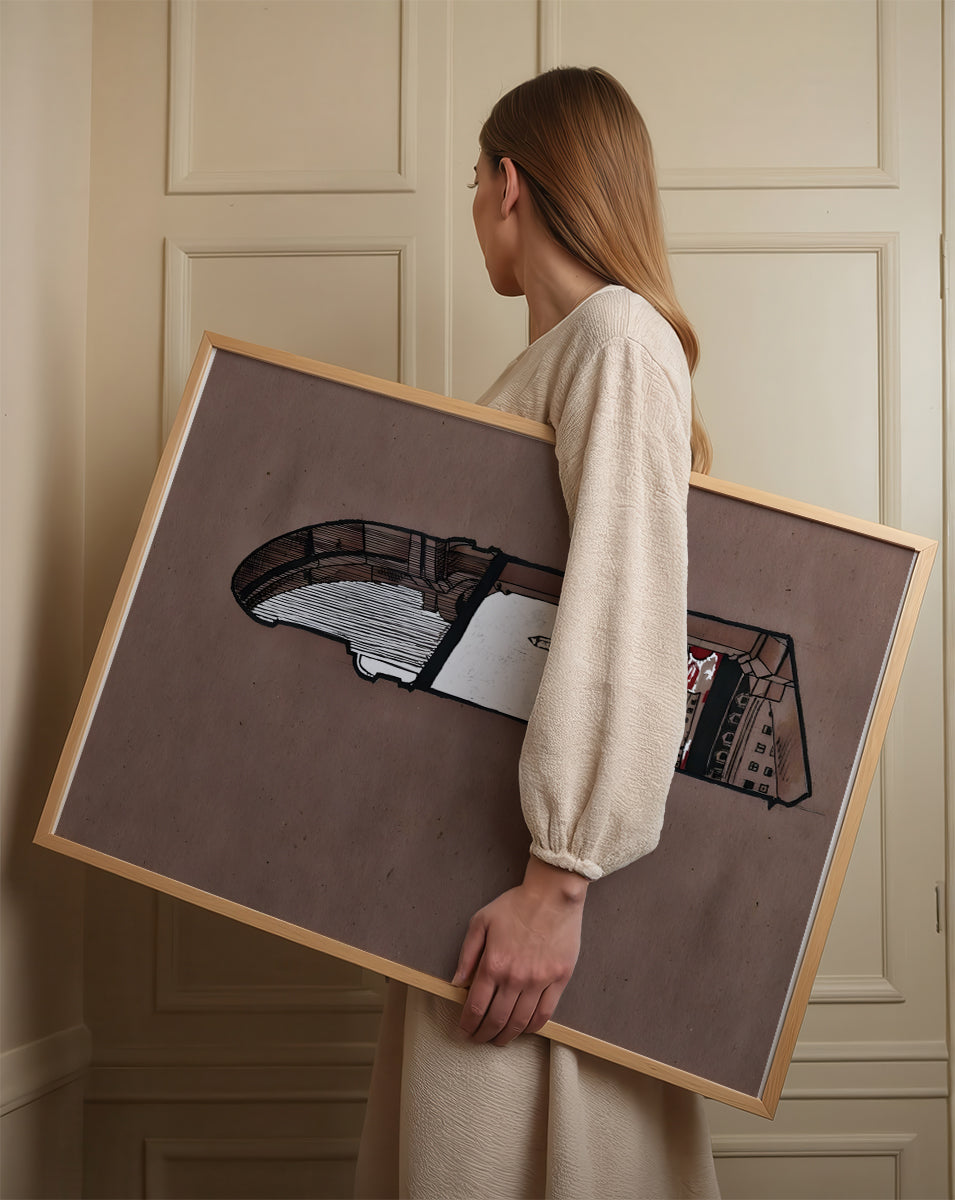 ミッドセンチュリーモダン Mid-Century Modern Art Poster No.687