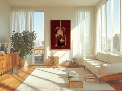 ミッドセンチュリーモダン Mid-Century Modern Art Poster No.690