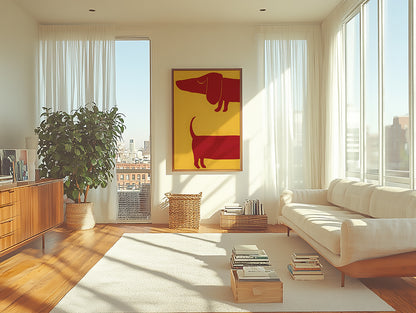 ミッドセンチュリーモダン Mid-Century Modern Art Poster No.692