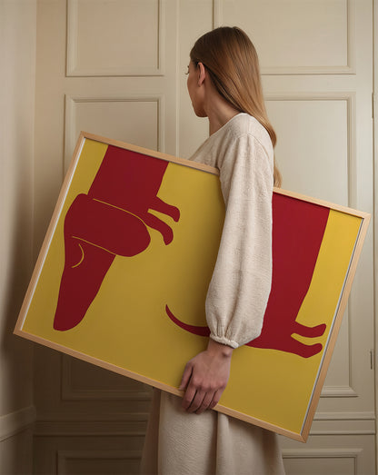 ミッドセンチュリーモダン Mid-Century Modern Art Poster No.692