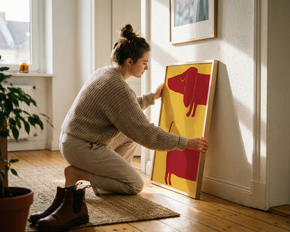ミッドセンチュリーモダン Mid-Century Modern Art Poster No.692