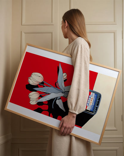 ミッドセンチュリーモダン Mid-Century Modern Art Poster No.696