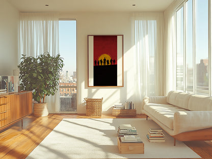 ミッドセンチュリーモダン Mid-Century Modern Art Poster No.697
