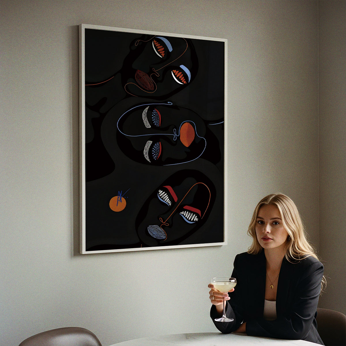 ミッドセンチュリーモダン Mid-Century Modern Art Poster No.700