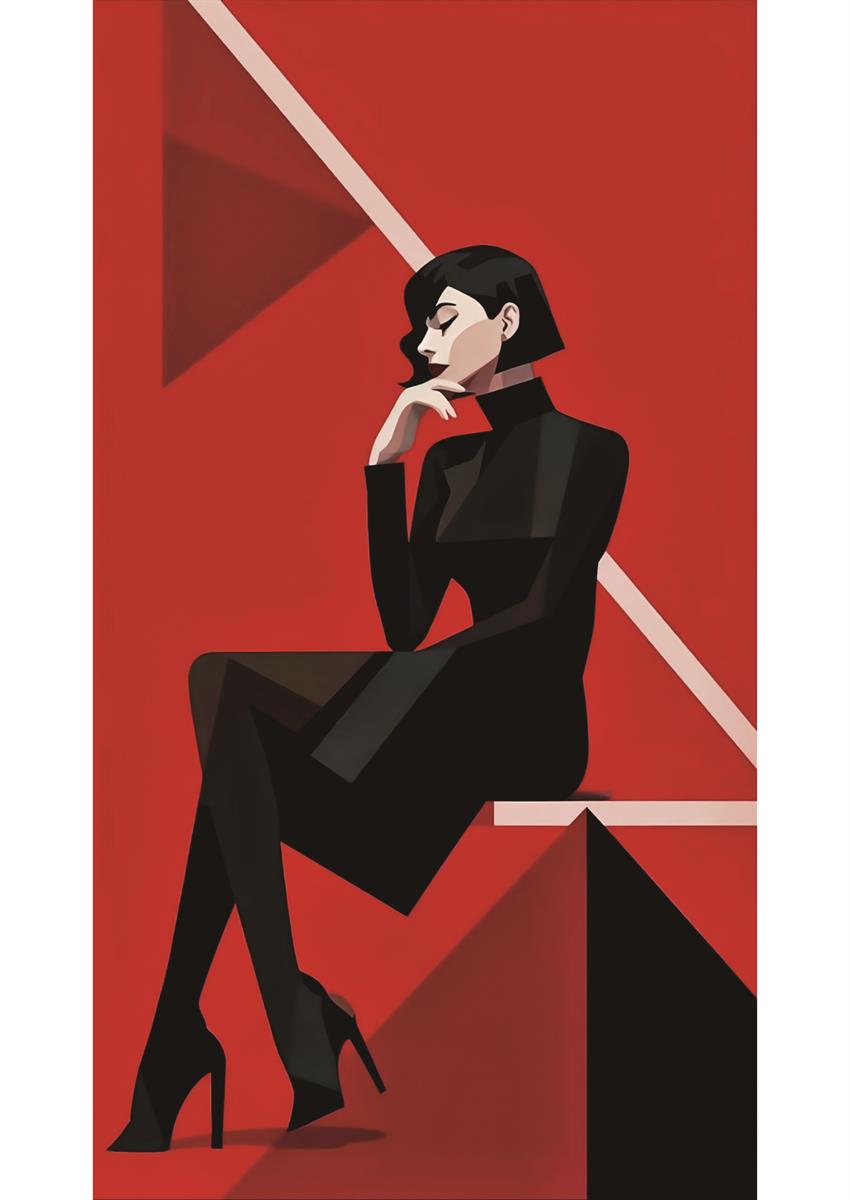ミッドセンチュリーモダン Mid-Century Modern Art Poster No.703