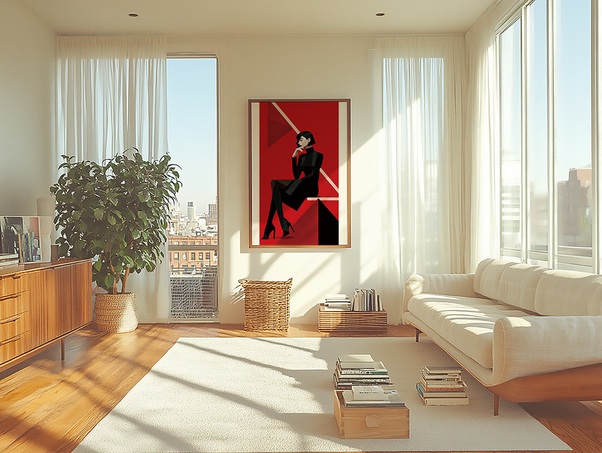 ミッドセンチュリーモダン Mid-Century Modern Art Poster No.703