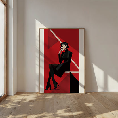 ミッドセンチュリーモダン Mid-Century Modern Art Poster No.703