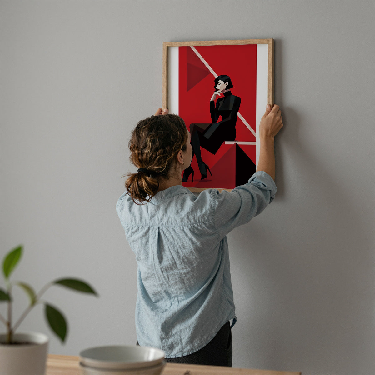 ミッドセンチュリーモダン Mid-Century Modern Art Poster No.703