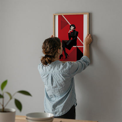 ミッドセンチュリーモダン Mid-Century Modern Art Poster No.703