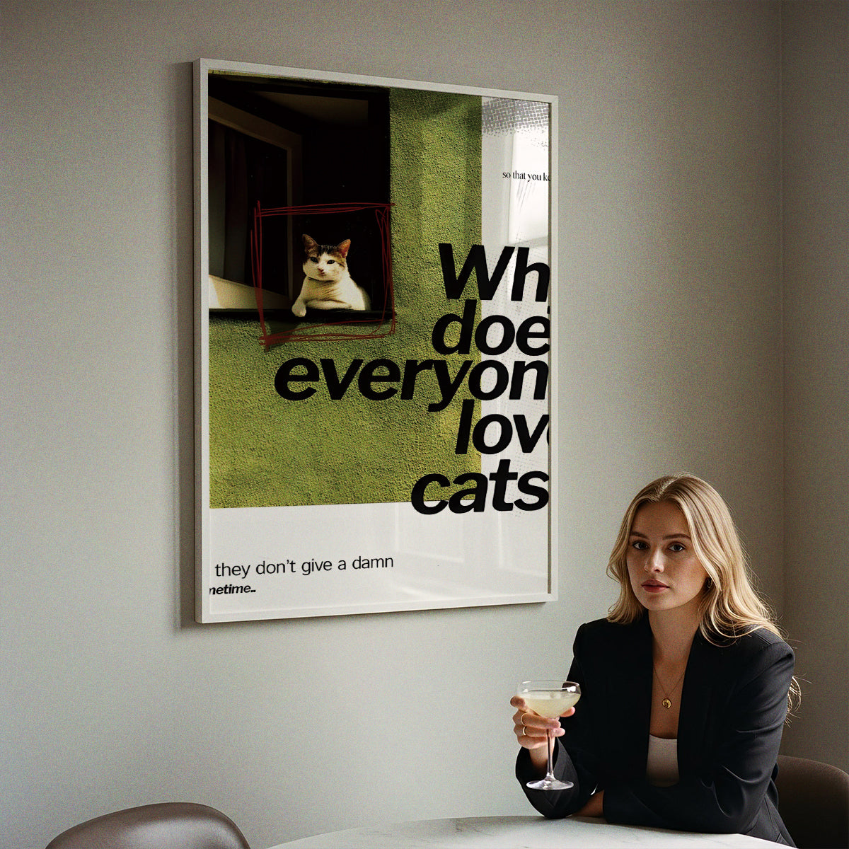 ミッドセンチュリーモダン Mid-Century Modern Art Poster No.711