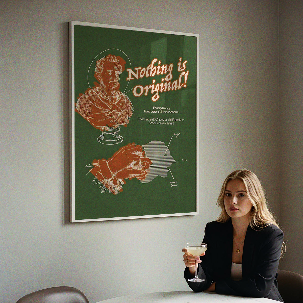 ミッドセンチュリーモダン Mid-Century Modern Art Poster No.712