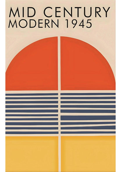 ミッドセンチュリーモダン Mid-Century Modern Art Poster No.713