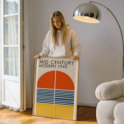 ミッドセンチュリーモダン Mid-Century Modern Art Poster No.713