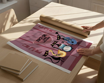 ミッドセンチュリーモダン Mid-Century Modern Art Poster No.715