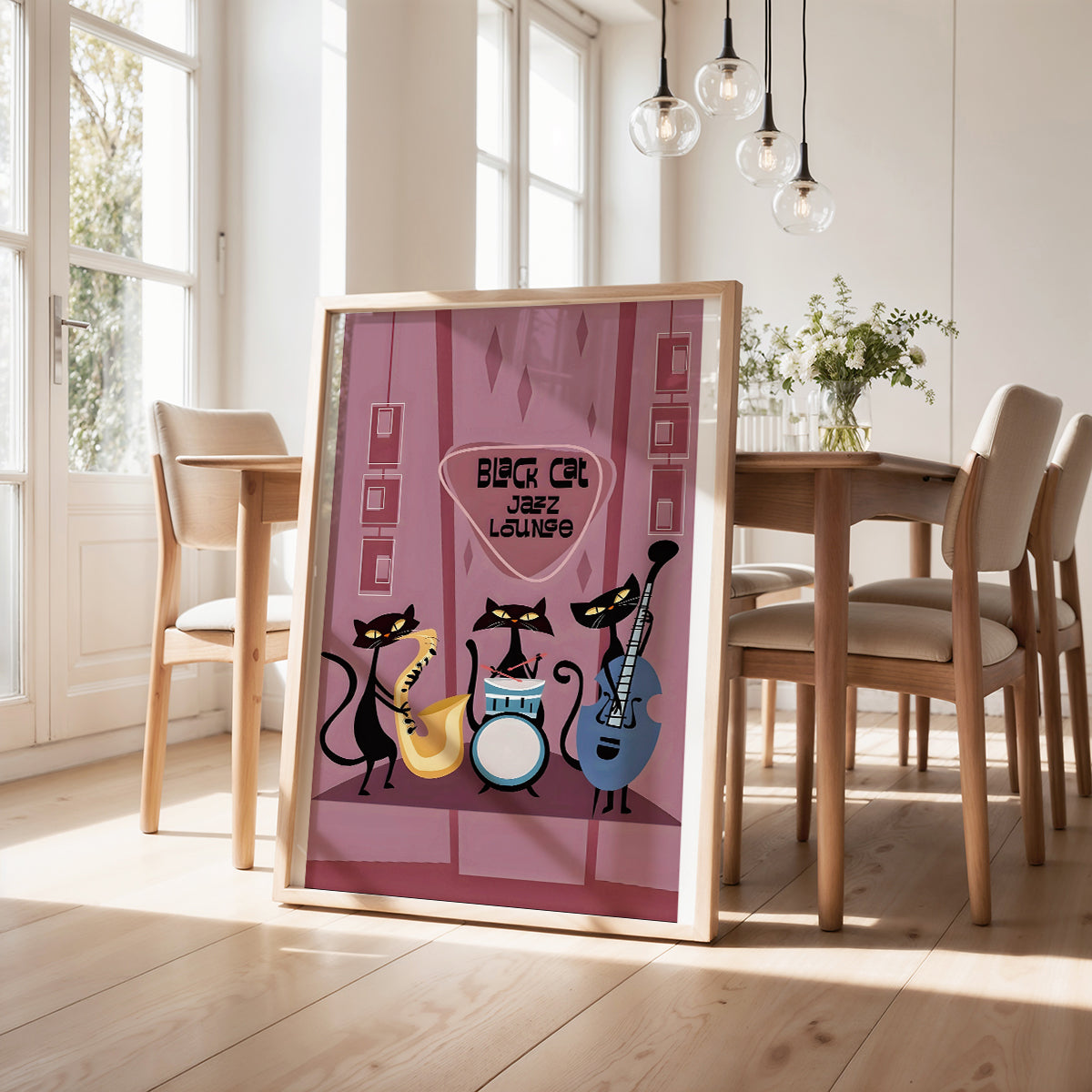 ミッドセンチュリーモダン Mid-Century Modern Art Poster No.715
