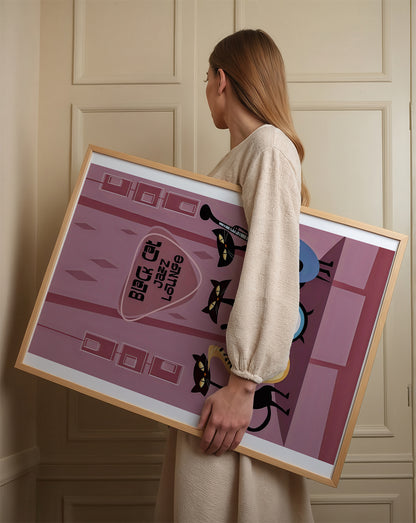 ミッドセンチュリーモダン Mid-Century Modern Art Poster No.715