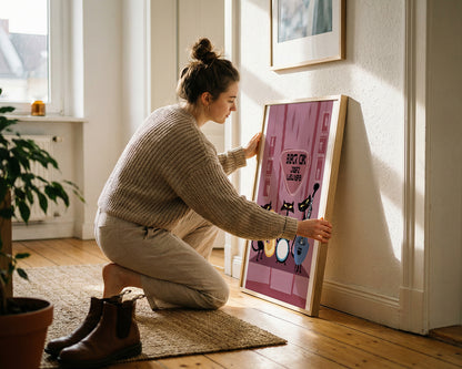 ミッドセンチュリーモダン Mid-Century Modern Art Poster No.715