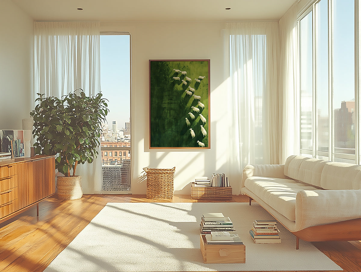 ミッドセンチュリーモダン Mid-Century Modern Art Poster No.719