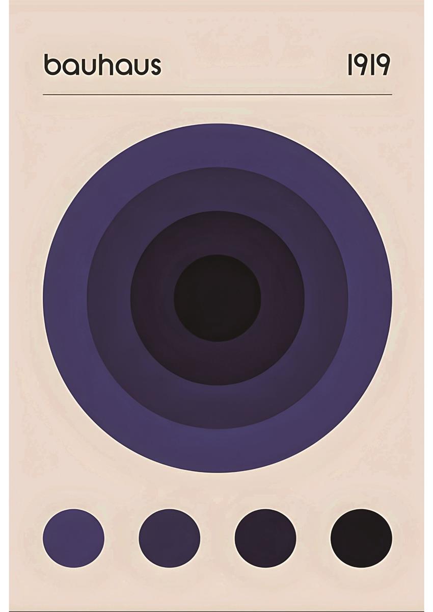 ミッドセンチュリーモダン Mid-Century Modern Art Poster No.724