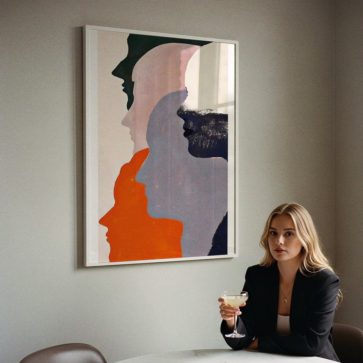 ミッドセンチュリーモダン Mid-Century Modern Art Poster No.732