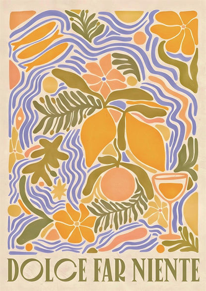 ミッドセンチュリーモダン Mid-Century Modern Art Poster No.735