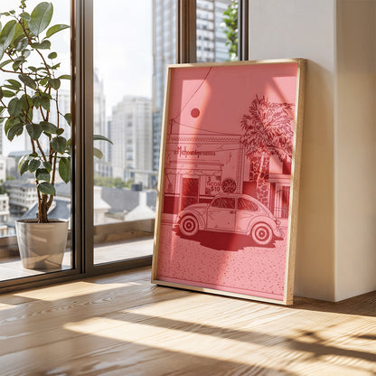 ミッドセンチュリーモダン Mid-Century Modern Art Poster No.736