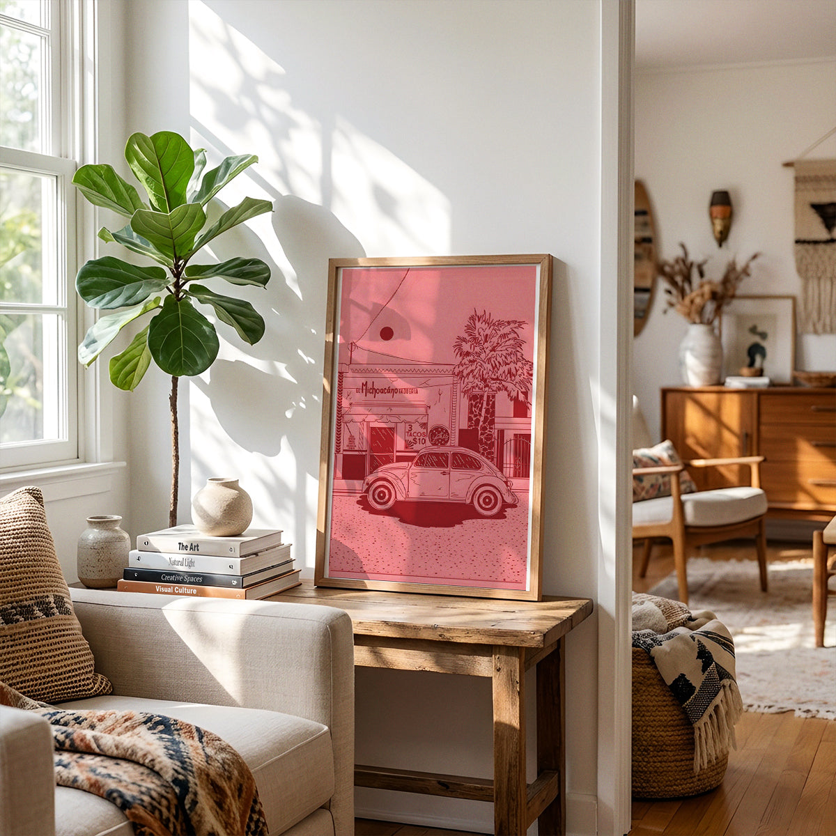 ミッドセンチュリーモダン Mid-Century Modern Art Poster No.736