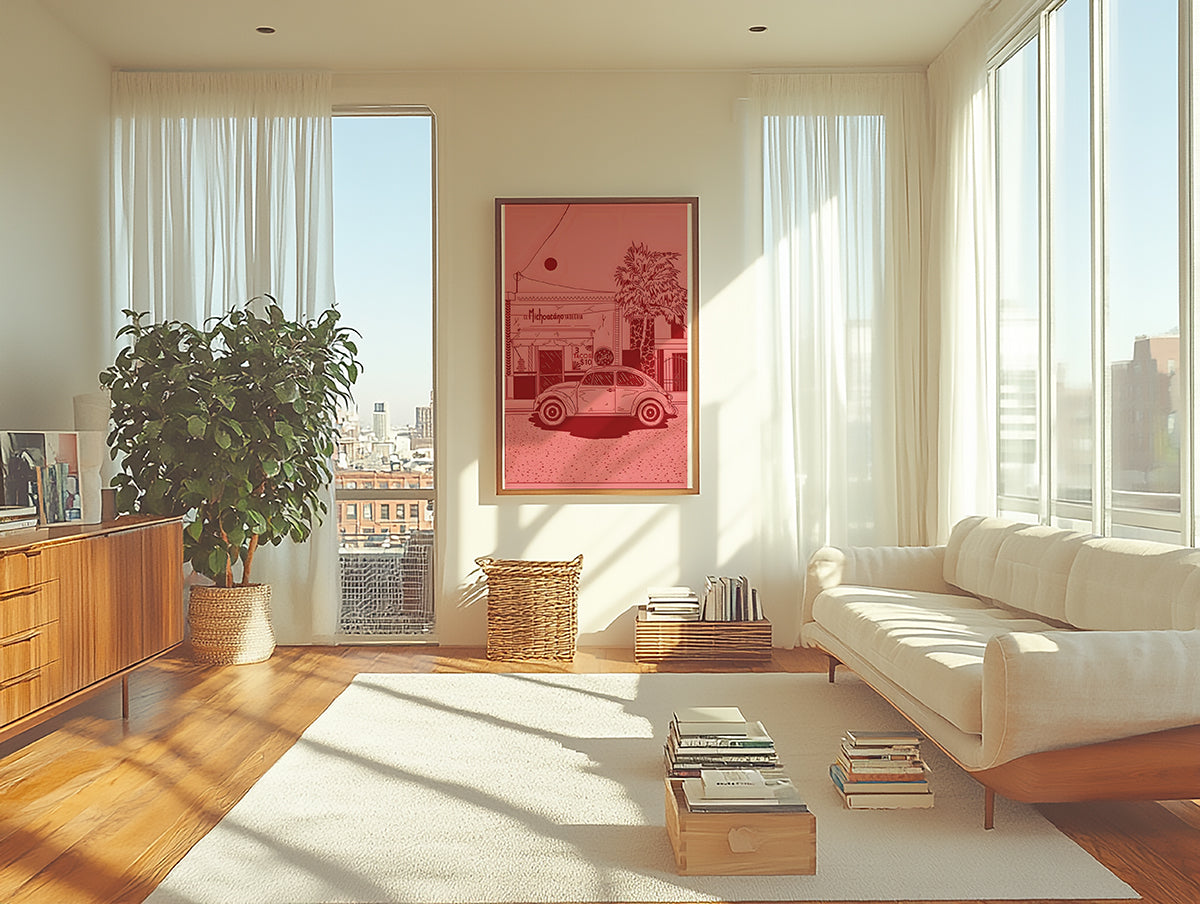 ミッドセンチュリーモダン Mid-Century Modern Art Poster No.736